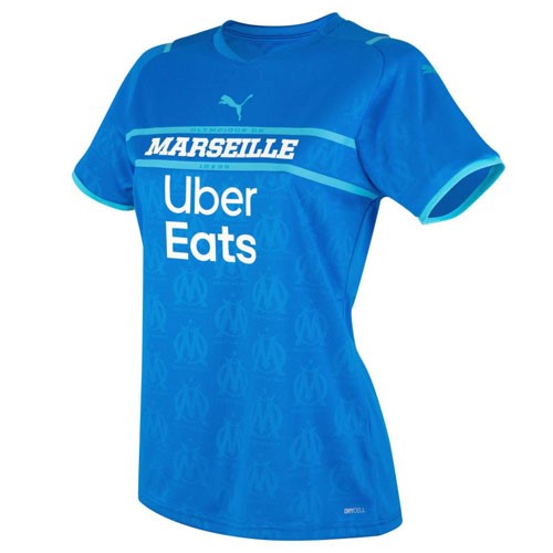 Ausweichtrikot Marseille Damen 2021-2022 Günstige Fußballtrikots